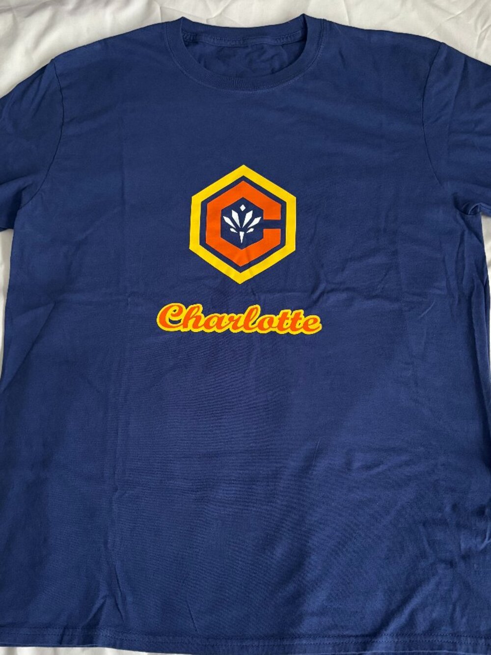 Charlotte spirit T-shirt.  Original design.  One of one